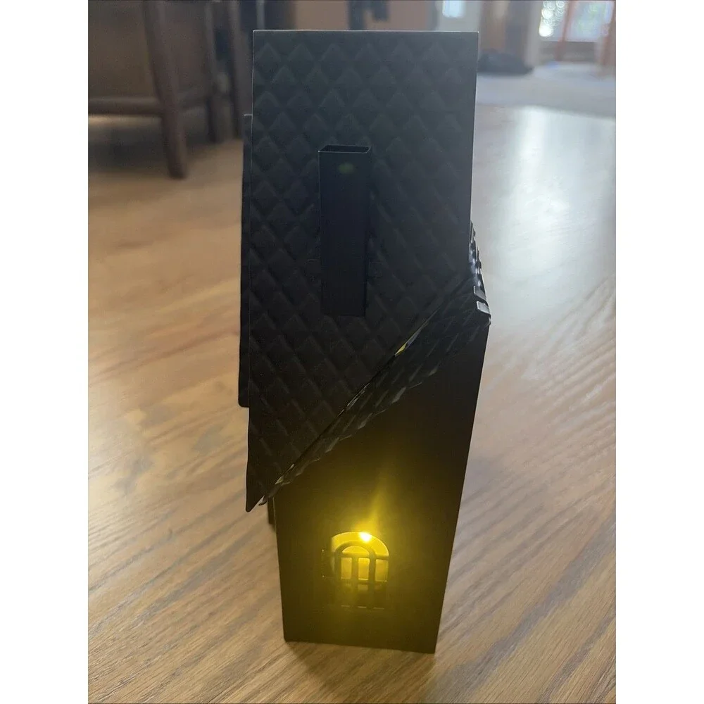 Halloween Target Light-Up Black Metal Haunted House Spooky Hyde Eek NEW